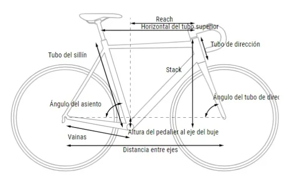 BICICLETA CUBE ATTAIN DEEPBLUE´N´WHITE | 58 L
