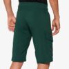 Short 100% Ridecamp Forest Green