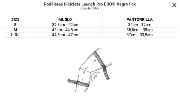 Rodillera FOX LAUNCH PRO