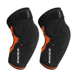 Rodillera Racer Profile Orange / black