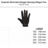 Guantes Bicicleta Ranger Naranjo/Negro Fox