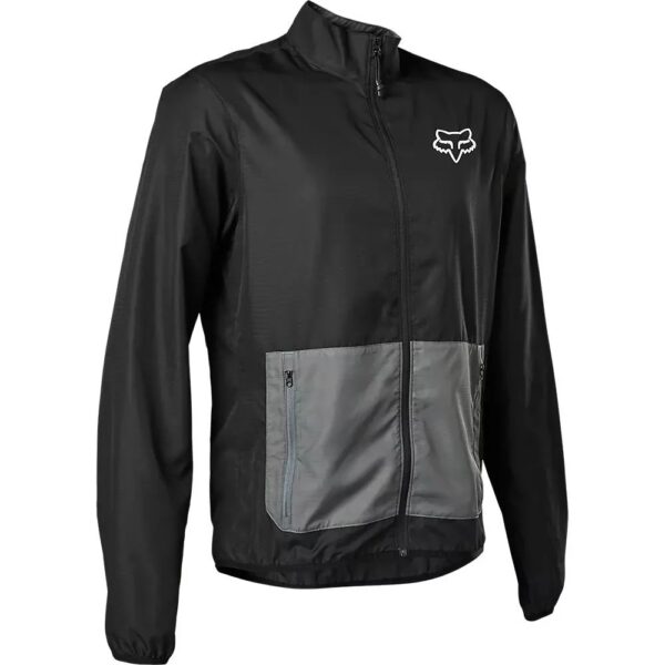 CORTAVIENTO FOX RANGER LS NEGRO/GRIS