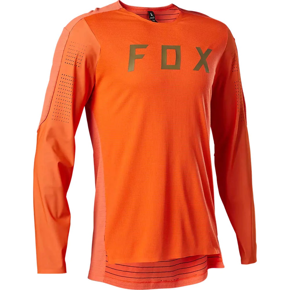JERSEY FOX FLEXAIR PRO LS NARANJO FLOUR