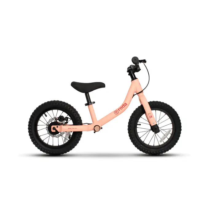 Pack Bicicleta Roda Pro Series Aro 14 + Kit de Pedales | Rosada