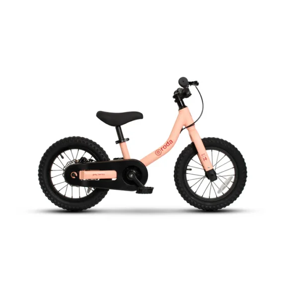 Pack Bicicleta Roda Pro Series Aro 14 + Kit de Pedales | Rosada