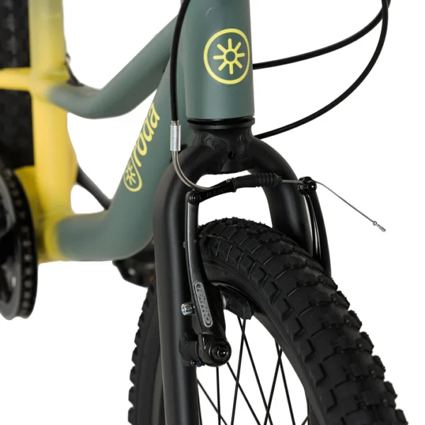 Bicicleta Roda Pro Series Aro 20 Sport | Verde Amarillo