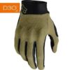 GUANTES FOX DEFEND D3O CAFÉ