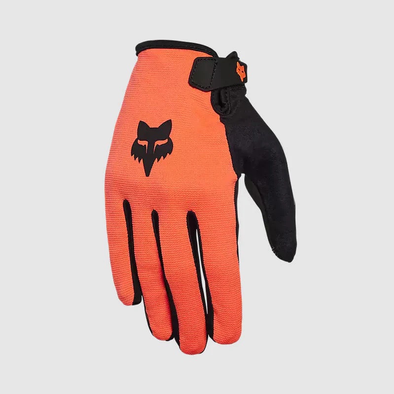Guantes Bicicleta Ranger Naranjo Flo Fox