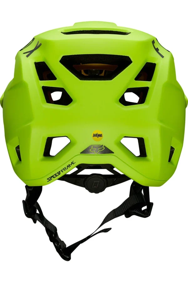 CASCO FOX SPEEDFRAME AMARILLO FLO | TALLA L