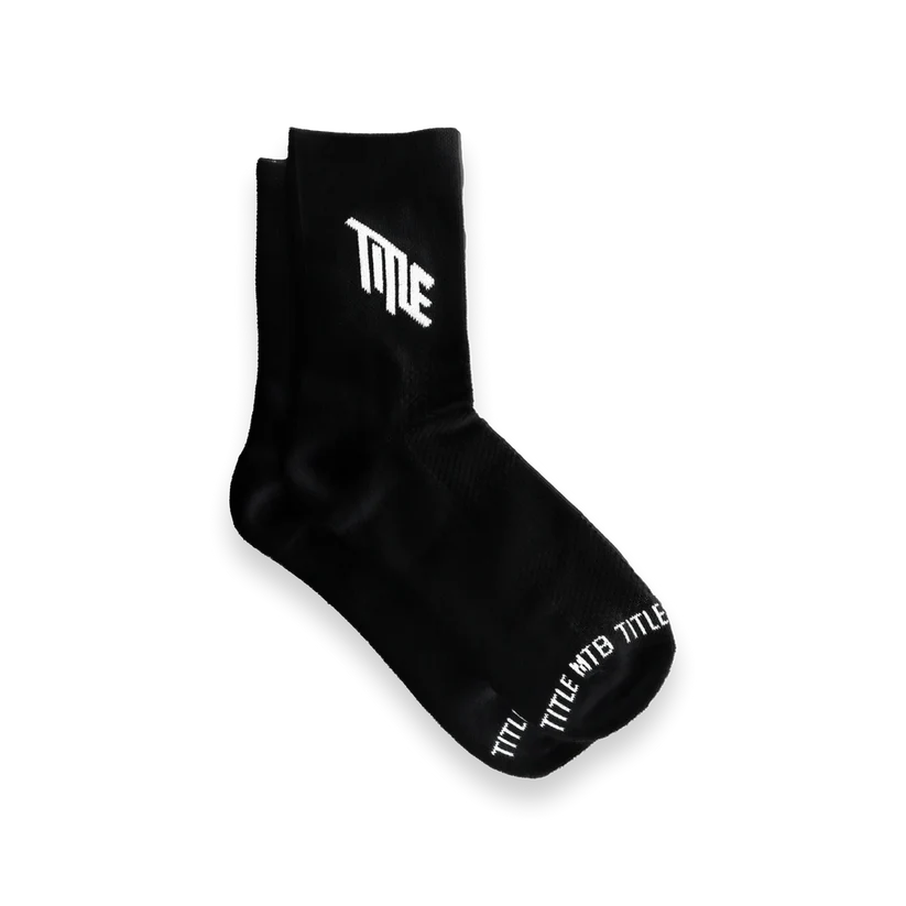 CALCETINES TITLE NEGRO