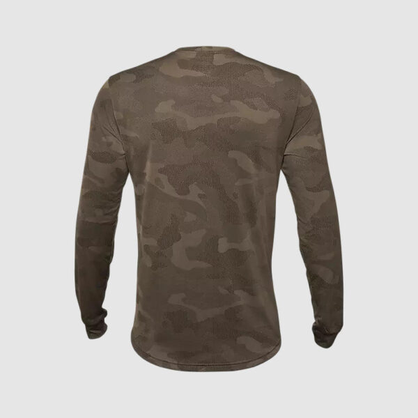 Polera Bicicleta Ranger TruDri™ Manga Larga Café Fox