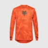 Polera Bicicleta Ranger TruDri™ Manga Larga Naranjo Fox