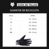 Guantes Bicicleta Ranger Frecuency Verde Fox