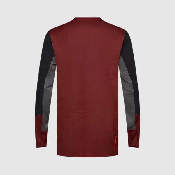 Polera Bicicleta Defend Manga Larga Marron Fox