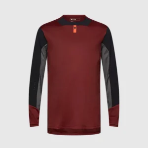 Polera Bicicleta Defend Manga Larga Marron Fox