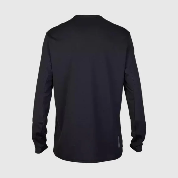 Polera Bicicleta Defend Manga Larga Negro Fox