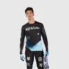 Polera Bicicleta Flexair Hello Future Negro Fox