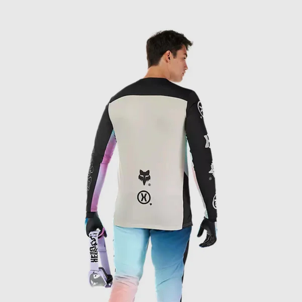 Polera Bicicleta Flexair Hello Future Negro Fox
