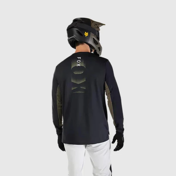 Polera Bicicleta Defend Park Negro Fox