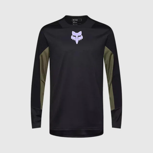 Polera Bicicleta Defend Park Negro Fox