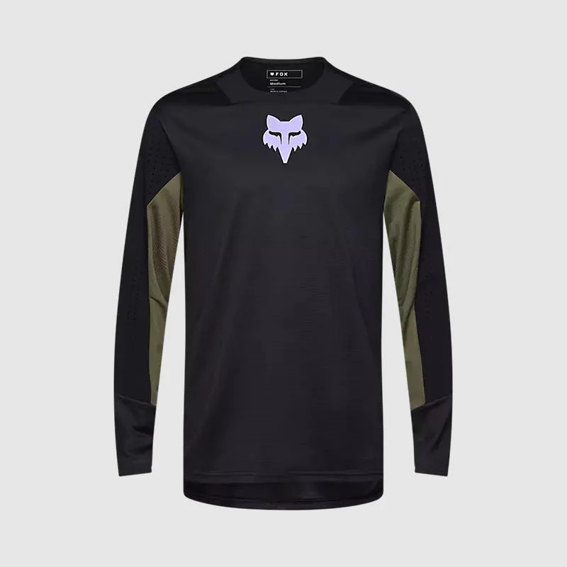 Polera Bicicleta Defend Park Negro Fox