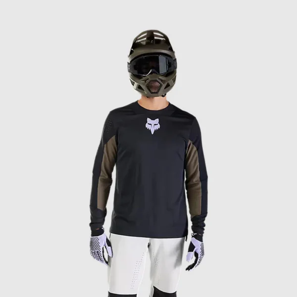 Polera Bicicleta Defend Park Negro Fox