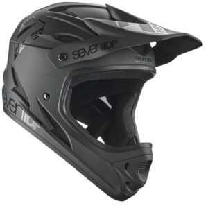 Casco 7 Protection M1 Matt Black/Gloss Black | Talla XL