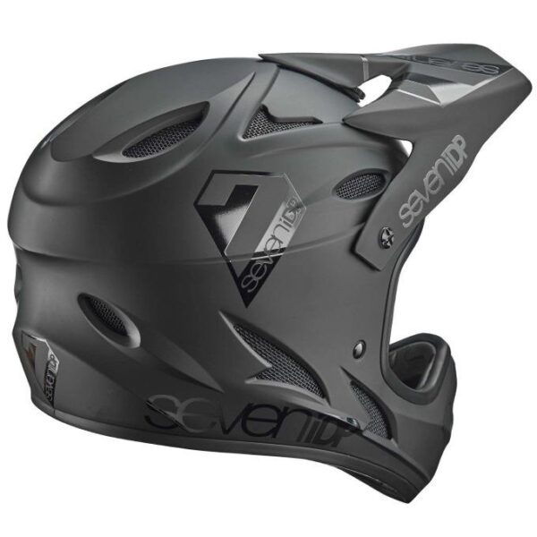 Casco 7 Protection M1 Matt Black/Gloss Black | Talla XL