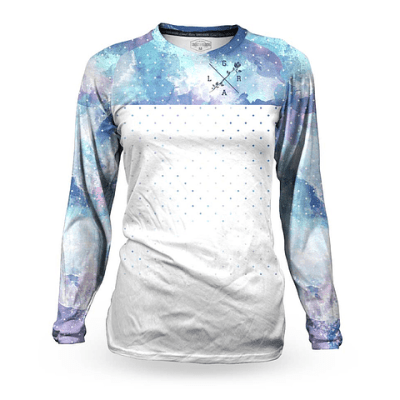 Jersey Loose Riders Aqua - Mujer Talla S