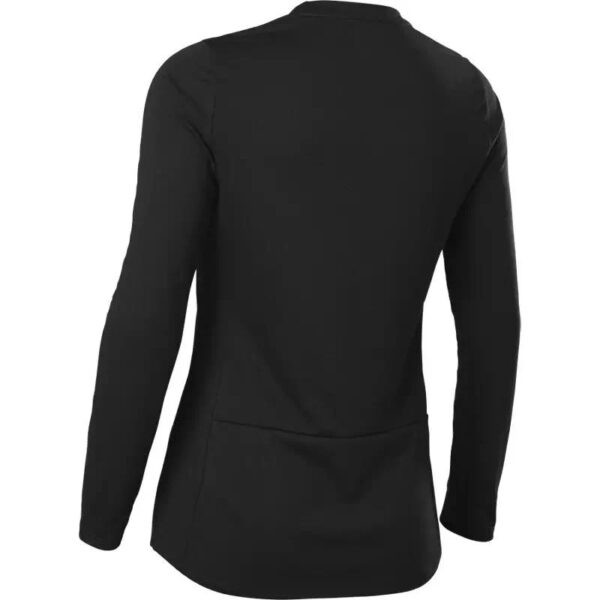Polera Bicicleta Mujer Ranger Drirelease® Manga Larga Negro Fox
